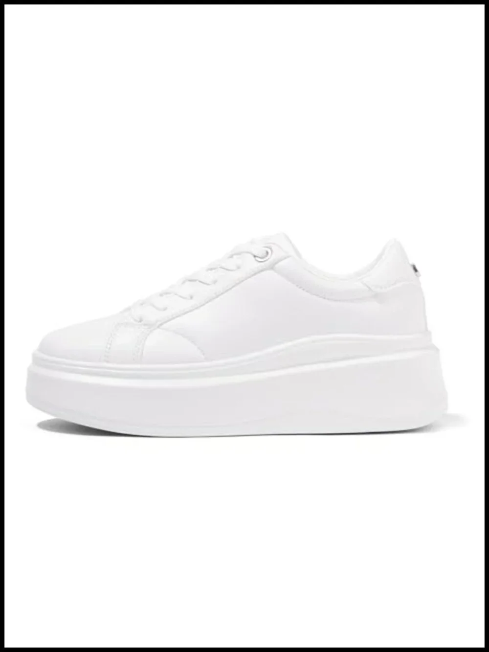 Women's Platform Fashion Sneakers Thick Sole Low Top Casual Tennis Anti-Slip